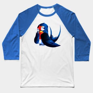 SN: Chappie - Bird Baseball T-Shirt